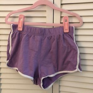 Kids NEW H&M Purple Shorts 100% Cotton Size 12 (US)